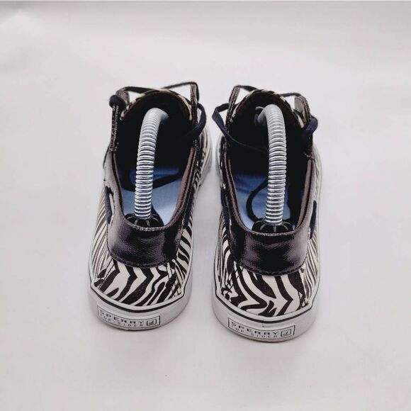 Sperry Top Sider Zebra Print Boat Shoes Womens Size‎ 9.5 M Sperry Casual Shoes - Picture 4 of 8